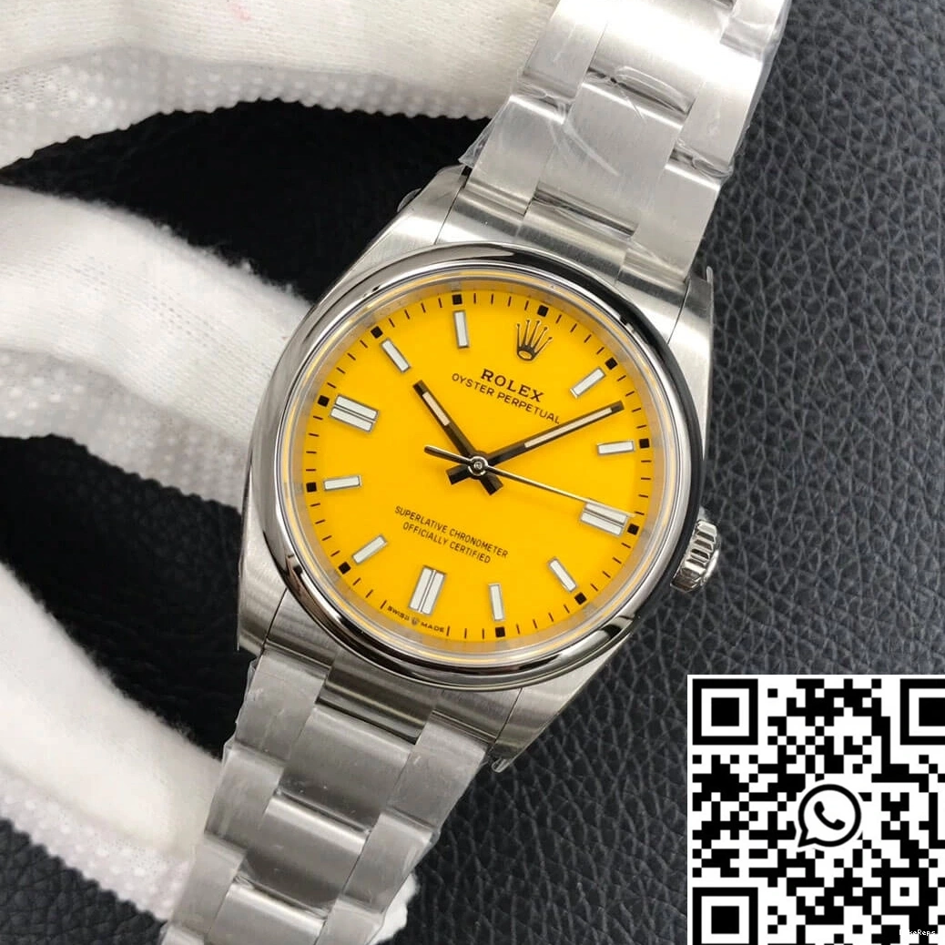 M126000-0004 Perpetual Dial Factory 36MM Oyster Yellow EW Rolex 0207